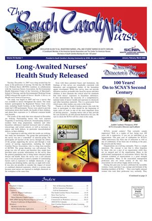 The South Carolina Nurse 2007-04/2007-06