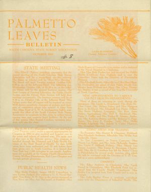 Palmetto Leaves, 1943-10