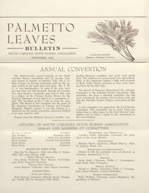 Palmetto Leaves, 1944-12