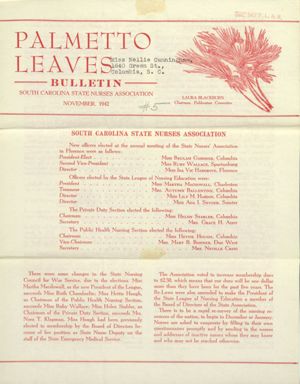 Palmetto Leaves, 1942-11