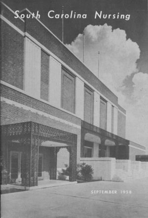 South Carolina Nursing, 1958-09
