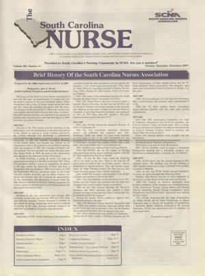 The South Carolina Nurse, 2007-10/2007-12