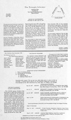 The Triangle Informer, 1977-05