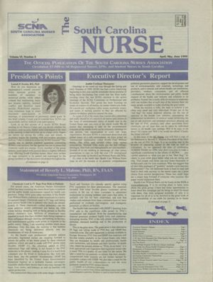 The South Carolina Nurse, 1999-04/1999-06