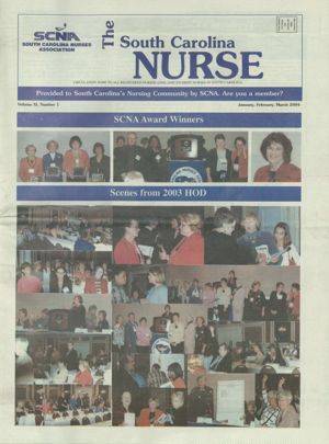 The South Carolina Nurse, 2004-01/2004-03