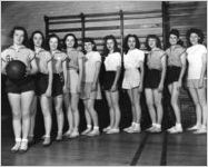 Women's Basketball Team, University Extension Center in Atlanta, early 1940s