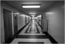 Georgia State University corridor, 1978