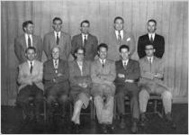 First class of Hospital Administration Program, 1953