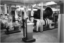 Georgia State University gym heat plant