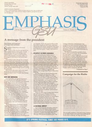 Emphasis GSU, Vol 21, No 3