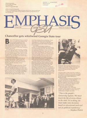 Emphasis GSU, Vol 22, No 2