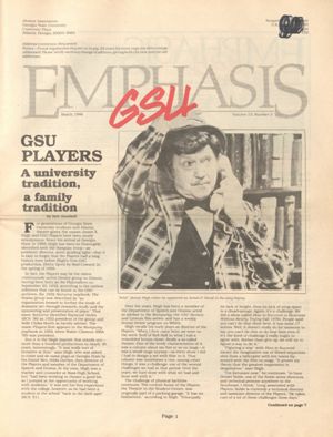 Emphasis GSU, Vol 13, No 3