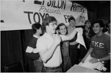 Radio station 96 Rock at Georgia State University, 1985