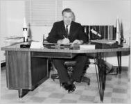 W. J. Usery at Cape Canaveral office, 1961