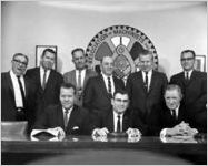 W. J. Usery and IAMAW negotiators, 1960