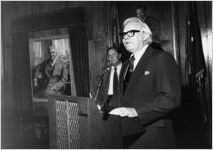 Unveiling of official portrait of Secretary of Labor W. J. Usery, 1977-07-28