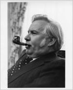 United States Secretary of Labor W. J. 'Bill' Usery, Jr. enjoying a smoke break, 1970s