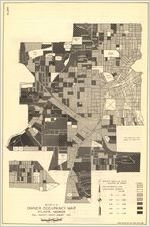 Section B of owner occupancy map, Atlanta, Georgia