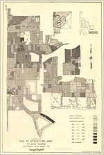 Section D of age of structure map, Atlanta, Georgia
