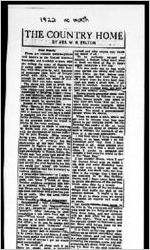Clippings, 1872-1923