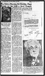Clippings, 1924-1930, undated