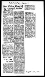 Clippings, 1924-1930, undated