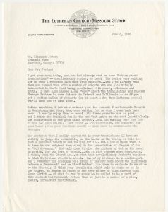 Correspondence