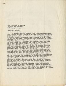 Correspondence