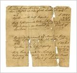 Sheftall, Levi-Military agent papers