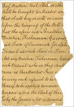 Georgia. Colonial. Act. Business regulations (fragment)