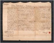 Georgia. Colonial. Indentures. Matthew Roche (Provost Marshall); and John Graham; conveyances of confiscated lands [torn, staining, fair/good], 1775