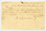 Georgia. Colonial. Receipts