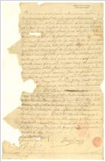 Georgia. Colonial. Slavery. Deed of gift. Henry Yonge-Mary Yonge
