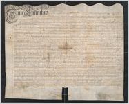 Georgia. Colonial. Indentures. English. Andrew Johnson (Canterbury, G. B.) and Daniel Nicballs, Thomas Nicballs (Hobstone, Kent); land lease [good, some staining], 1713