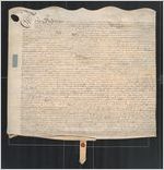 Georgia. Colonial. Indentures. English. Henry Piggott and John Cronck Chiddings: tone; lease [some fading at bottom parchment curling], 1704