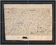 Georgia. Colonial. Indentures. English. Horlackondson [?] to Playfor [?] (in Latin)