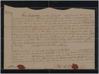 Georgia. Colonial. Indentures. Georgia. Commissioners of Forfeited Estates & Francis Courboisie