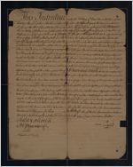 Georgia. Colonial. Indentures. Georgia. Thomas Woods & Job Price, St. George Parish, lease
