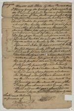 Georgia. Colonial. Indenture. Henry Yonge the Younger-Sarah Tinkler [oversize item removed from 11:45]