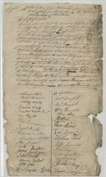 Georgia. County Records. Burke County Cases-Charles Cavanah, Samuel Moore. Slave theft [oversize item removed from 23:29]