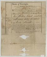 Georgia. Governor George Mathews. Petition on behalf of the children of Samuel Elbert; letter regarding militia; land grant to William Neil for land Montgomery [oversize item removed from 43:8]