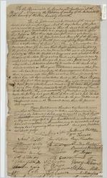 Georgia. County Records. Wilkes County. Petition for head-rights land grants [oversize item removed from folder 36:35]