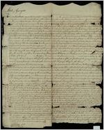Georgia. County Records. Warren County. Indenture Josiah Tattnell and Philip Clayton reverted estates [oversize item removed from 36:30]