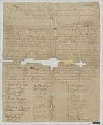 Georgia. Governor Edward Telfair. Memorial Lower Battalion Greene County [oversize item removed from 40A:43]