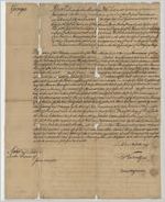 Georgia. Governor. James Wright. Estate of John Spencer [oversize]