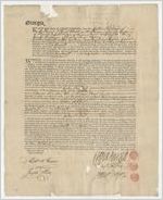 Georgia. Governor. James Wright. Estate of Thomas Hamilton [oversize item removed from 38b:17]