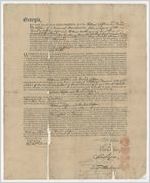 Georgia. Governor. James Wright. Estate of Thomas Parsons [oversize item removed from 38b:23]