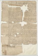 Georgia. Governor. James Wright. Estate papers [oversize]