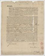 Georgia. Governor Archibald Bulloch. Estate of Adam Eiwick [oversize]