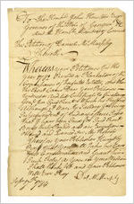 Georgia. Governor John Houston